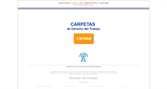 Desktop Screenshot of carpetasweb.com.ar